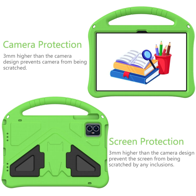 For Teclast M50 HD 10.1 / M50 Pro EVA Shockproof Tablet Case with Holder(Green) - free shipping - PMC TechLife - Order now!