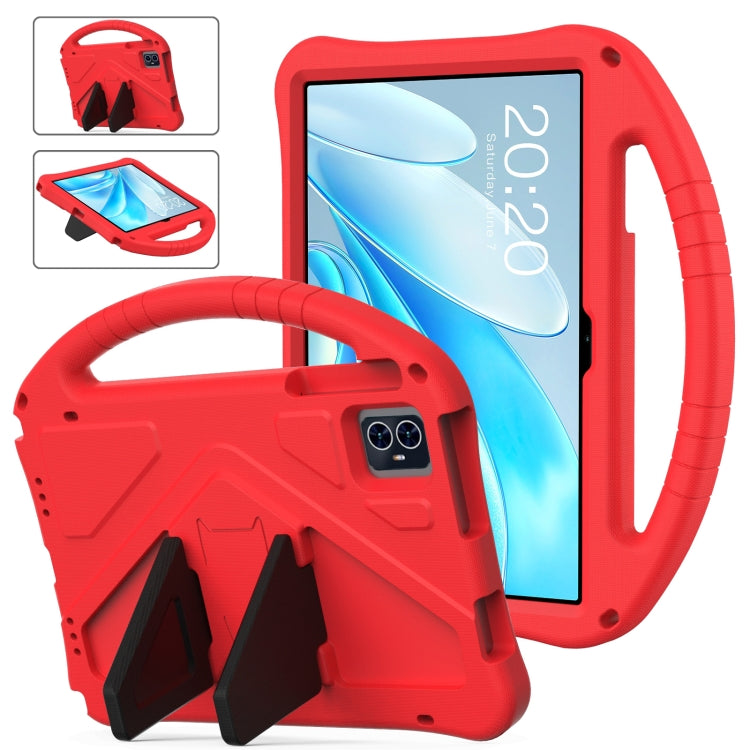 For Teclast M50 HD 10.1 / M50 Pro EVA Shockproof Tablet Case with Holder(Red) - Others by PMC TechLife | Online Shopping South Africa | PMC TechLife | Buy Now Pay Later Mobicred