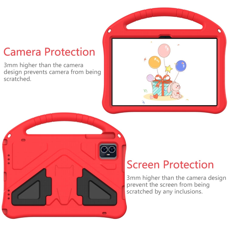 For Teclast M50 HD 10.1 / M50 Pro EVA Shockproof Tablet Case with Holder(Red) - Others by PMC TechLife | Online Shopping South Africa | PMC TechLife | Buy Now Pay Later Mobicred