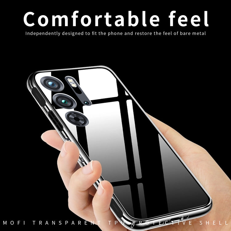 For Nubia Red Magic 9 Pro / 9 Pro+ MOFI Ming Series Transparent Ultra-thin TPU Phone Case(Transparent) - ZTE Cases by MOFI | Online Shopping South Africa | PMC Jewellery