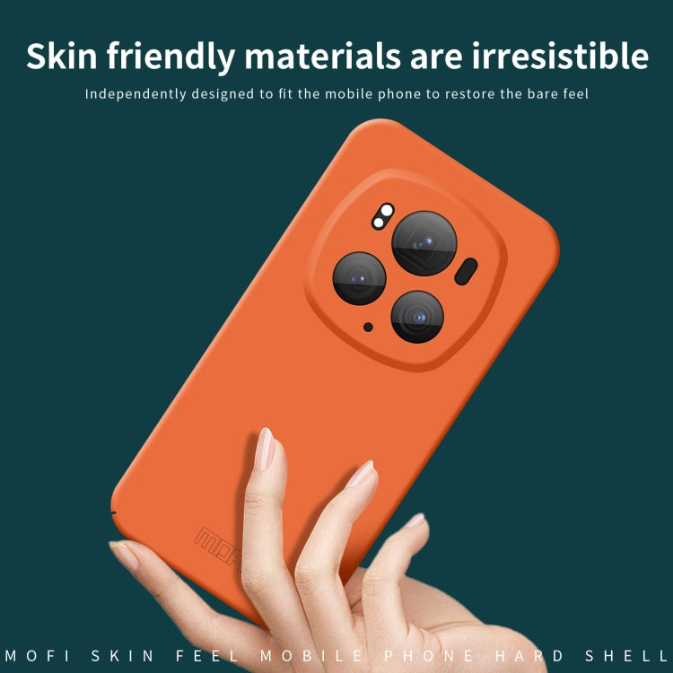 For Honor Magic6 Pro MOFI Qin Series Skin Feel All-inclusive PC Phone Case(Orange) - Honor Cases by MOFI | Online Shopping South Africa | PMC TechLife | Buy Now Pay Later Mobicred
