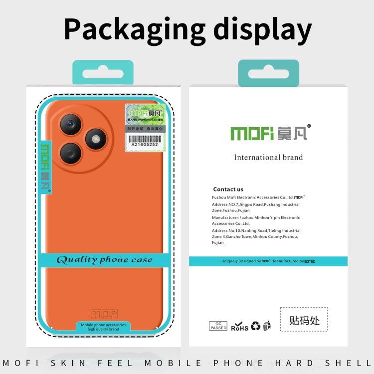 For Honor Magic6 Pro MOFI Qin Series Skin Feel All-inclusive PC Phone Case(Black) - Honor Cases by MOFI | Online Shopping South Africa | PMC TechLife | Buy Now Pay Later Mobicred