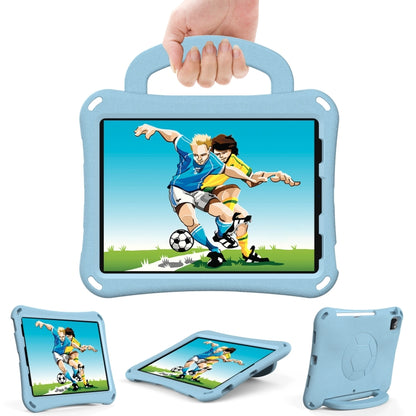For iPad Pro 11 2024 Handle Football Shaped EVA Shockproof Tablet Case(Light Blue) - iPad Pro 11 2024 Cases by PMC Jewellery | Online Shopping South Africa | PMC Jewellery | Buy Now Pay Later Mobicred