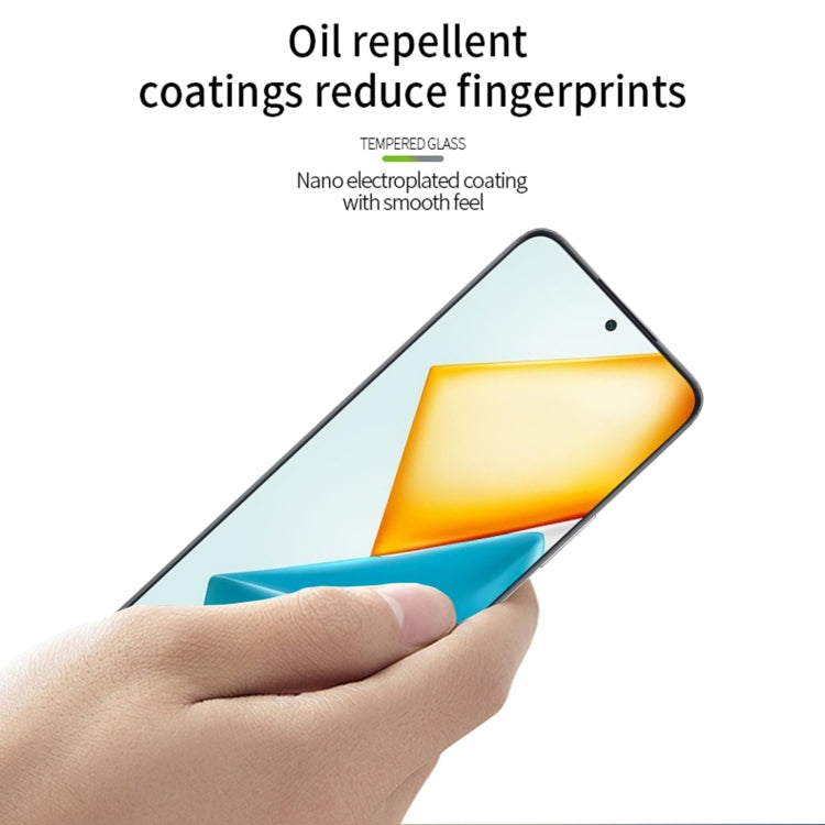 For Honor 90 GT MOFI 9H 2.5D Full Screen Tempered Glass Film(Black) - Honor Tempered Glass by MOFI | Online Shopping South Africa | PMC TechLife | Buy Now Pay Later Mobicred