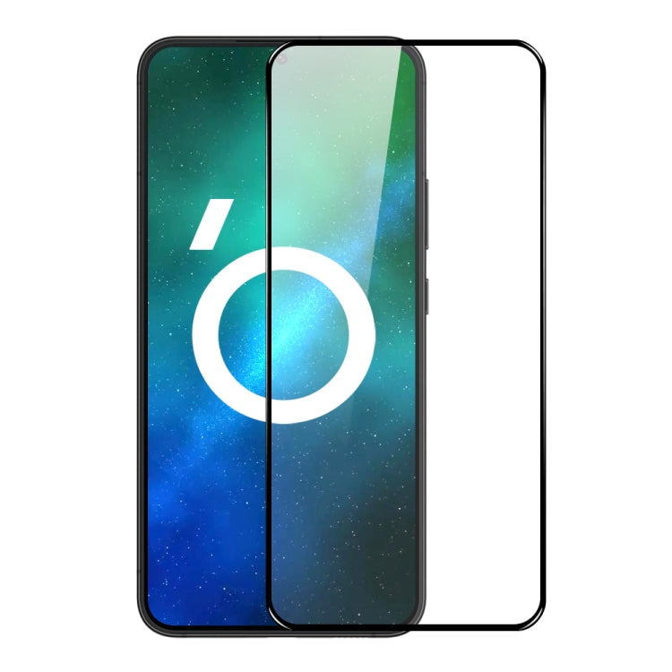 For Samsung Galaxy A54 5G NORTHJO A++ Screen Protector Full Glue Silk Printing Tempered Glass Film(Black) - Galaxy Tempered Glass by NORTHJO | Online Shopping South Africa | PMC TechLife