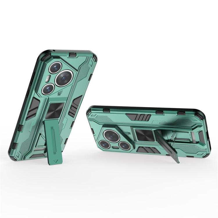 For Huawei Pura 70 Pro Supersonic Armor PC Hybrid TPU Phone Case(Green) - Huawei Cases by PMC Jewellery | Online Shopping South Africa | PMC Jewellery | Buy Now Pay Later Mobicred