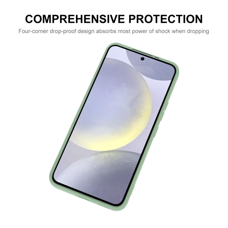 For Samsung Galaxy S25+ 5G ENKAY Liquid Silicone Soft Shockproof Phone Case(Pink) - free shipping - PMC Jewellery - Order now!