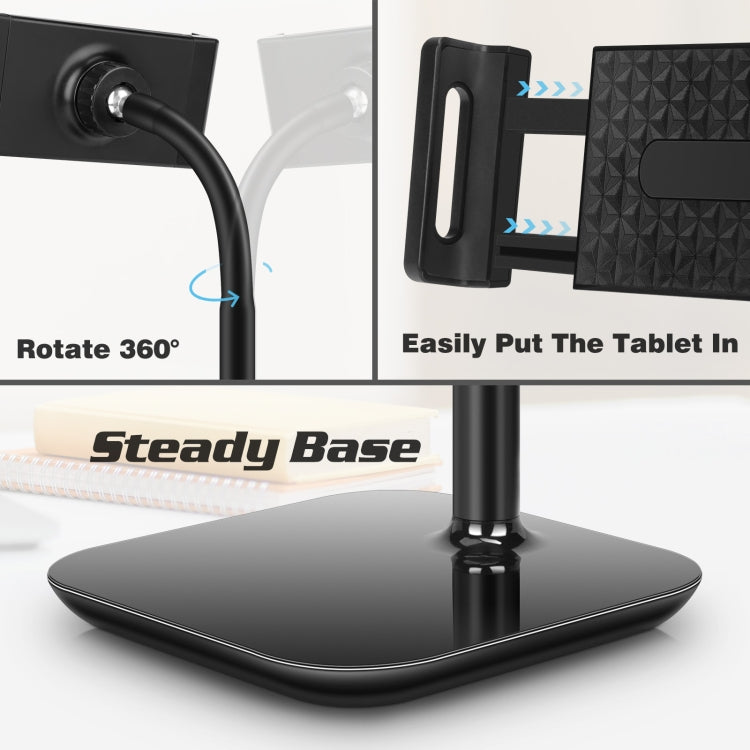 NS-06A 360 Degree Rotating Heavy Duty Base Adjustable Desktop Tablet Holder - Stand by PMC TechLife | Online Shopping South Africa | PMC TechLife | Buy Now Pay Later Mobicred