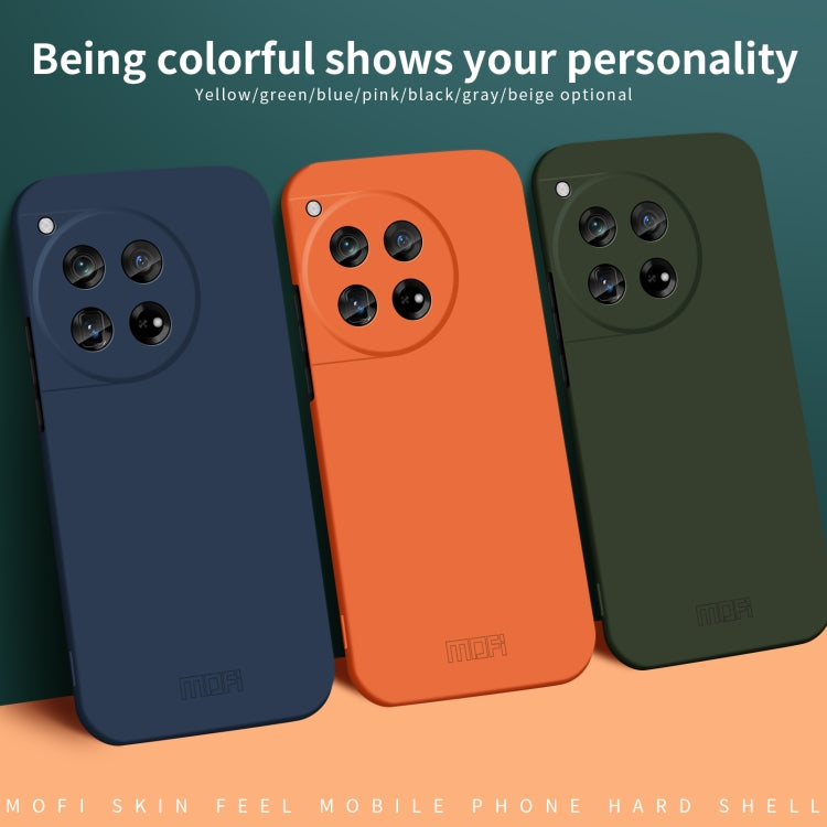 For OnePlus 12 MOFI Qin Series Skin Feel All-inclusive PC Phone Case(Orange) - free shipping - PMC TechLife - Order now!