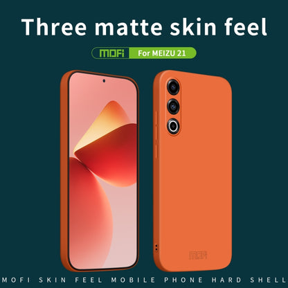 For Meizu 21 MOFI Qin Series Skin Feel All-inclusive PC Phone Case(Green) - Meizu by MOFI | Online Shopping South Africa | PMC Jewellery