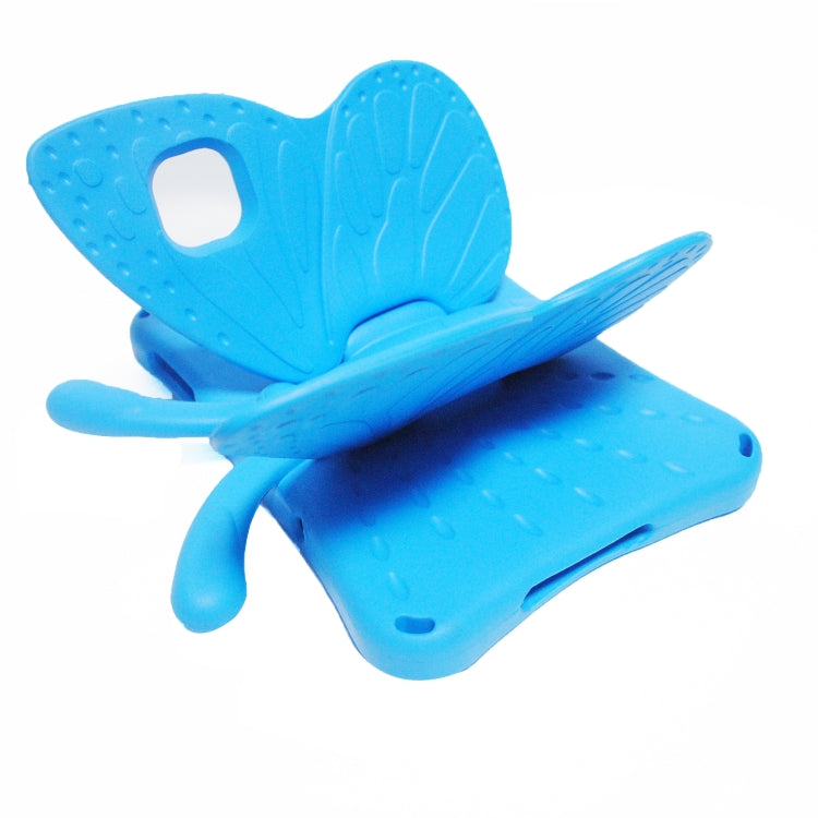 For Honor Pad X8 / X6 /7 Butterfly Bracket Kids EVA Shockproof Tablet Case(Blue) - Huawei by PMC TechLife | Online Shopping South Africa | PMC TechLife | Buy Now Pay Later Mobicred