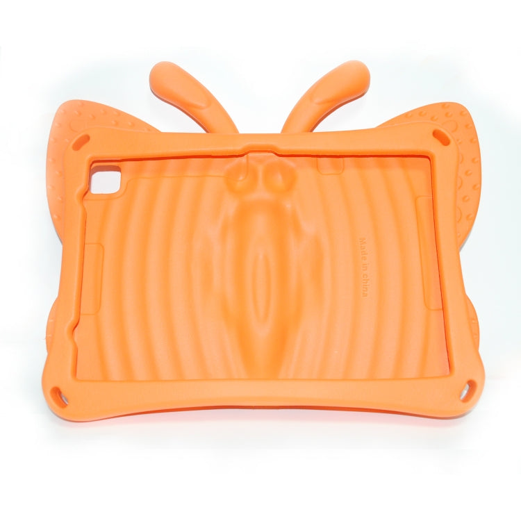 For Honor Pad X8 / X6 /7 Butterfly Bracket Kids EVA Shockproof Tablet Case(Orange) - Huawei by PMC TechLife | Online Shopping South Africa | PMC TechLife | Buy Now Pay Later Mobicred