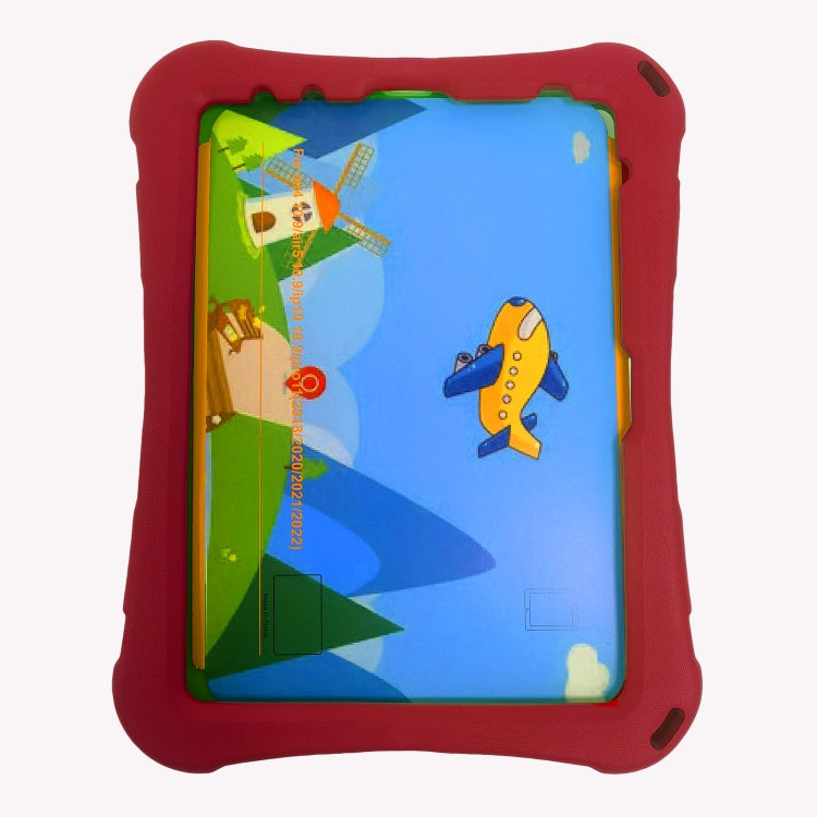 For iPad Pro 11 2024 360 Rotation Aircraft Holder EVA Shockproof Tablet Case(Red) - iPad Pro 11 2024 Cases by PMC TechLife | Online Shopping South Africa | PMC TechLife | Buy Now Pay Later Mobicred
