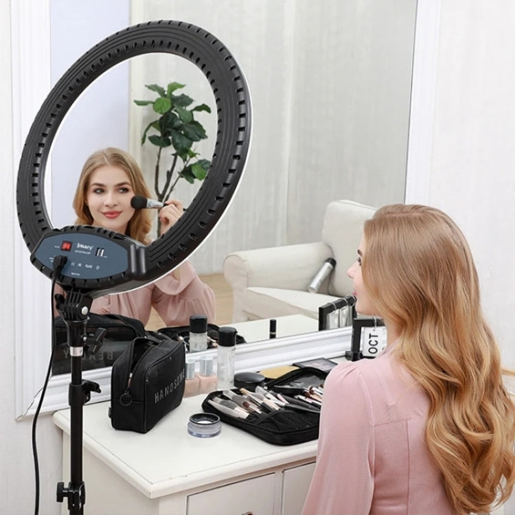 JMARY FM-19RS Photography LED Ring Fill Light 19-inch Touch Control Beauty Light(EU Plug) - free shipping - PMC TechLife - Order now!