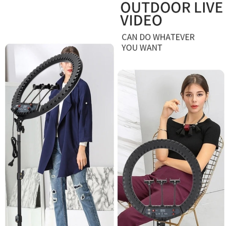 JMARY FM-21R With Remote Control Phone Clip 21-inch Dimmable LED Ring Light(US Plug) - free shipping - PMC TechLife - Order now!
