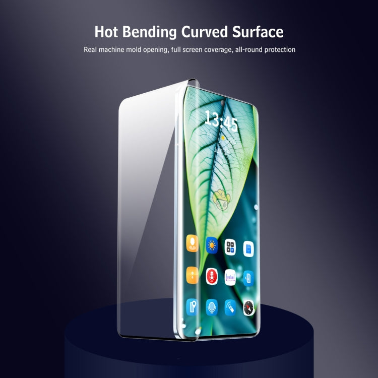 For OPPO Find X7 ENKAY Easy Install Hot Bending Full Coverage Side Glue Tempered Glass Film - OPPO Tempered Glass by ENKAY | Online Shopping South Africa | PMC TechLife | Buy Now Pay Later Mobicred