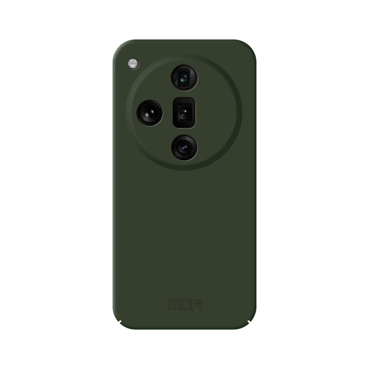 For OPPO Find X7 MOFI Qin Series Skin Feel All-inclusive PC Phone Case(Green) - Find X7 Cases by MOFI | Online Shopping South Africa | PMC Jewellery