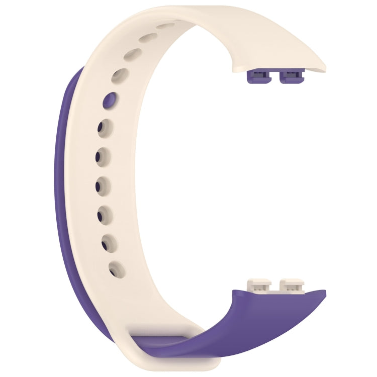 For Honor Band 9 Solid Color TPU Watch Band(Purple+Starlight) - free shipping - PMC TechLife - Order now!