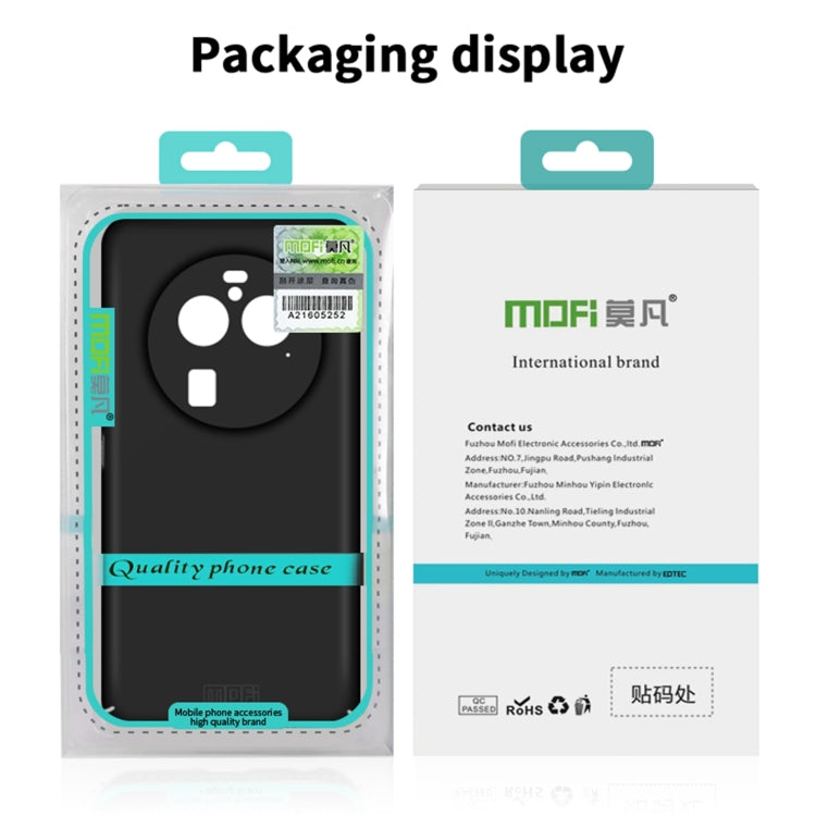 For OPPO Find X6 Pro MOFI Micro-Frosted PC Ultra-thin Hard Phone Case(Blue) - OPPO Cases by MOFI | Online Shopping South Africa | PMC TechLife