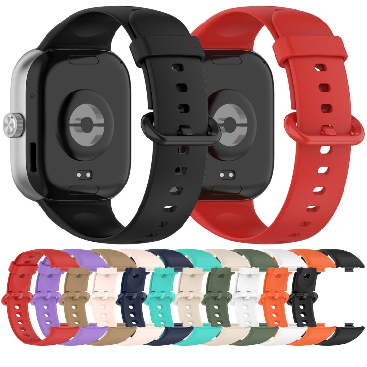 For Xiaomi  Mi Band 8 Pro Solid Color Colorful Buckle Silicone Watch Band(Dark Blue) - Watch Bands by PMC TechLife | Online Shopping South Africa | PMC TechLife