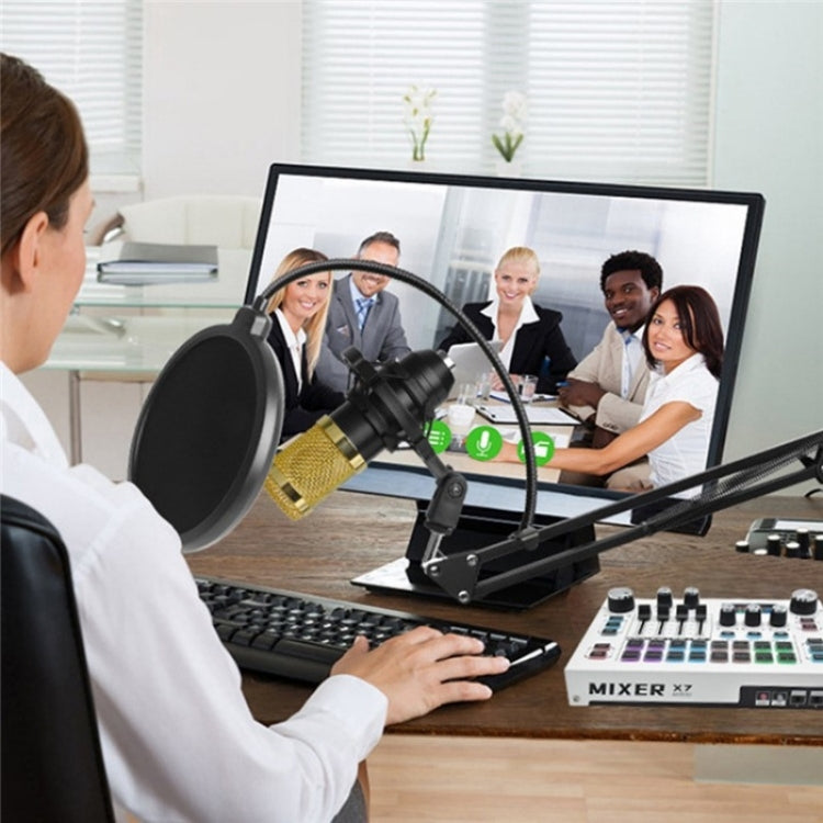 X7 48V Live Broadcast Audio Mixer Professional Microphone Live Sound Card - Live Sound Effects Processors by PMC TechLife | Online Shopping South Africa | PMC TechLife | Buy Now Pay Later Mobicred