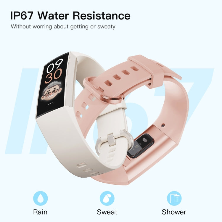 C80 IP67 Waterproof Smart Bracelet Sport Fitness Tracker(Wine Red) - Smart Wristbands by PMC TechLife | Online Shopping South Africa | PMC TechLife