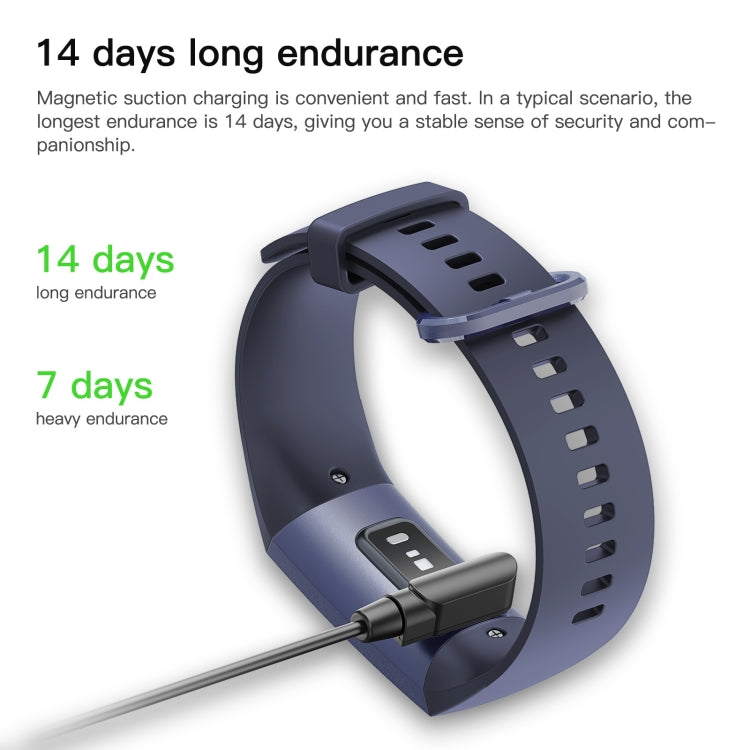 C80 IP67 Waterproof Smart Bracelet Sport Fitness Tracker(Wine Red) - Smart Wristbands by PMC TechLife | Online Shopping South Africa | PMC TechLife