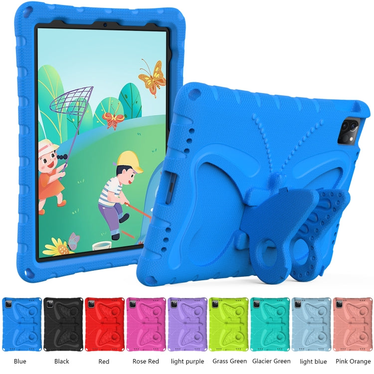 For iPad Pro 11 2024 Butterfly Bracket EVA Shockproof Tablet Case(Blue) - iPad Pro 11 2024 Cases by PMC TechLife | Online Shopping South Africa | PMC TechLife | Buy Now Pay Later Mobicred