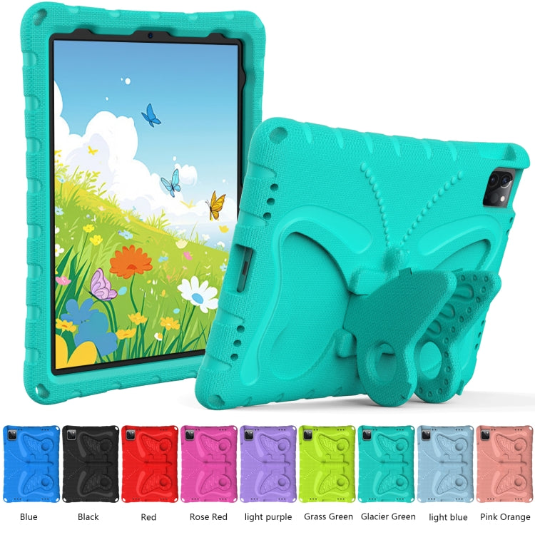 For iPad Pro 11 2024 Butterfly Bracket EVA Shockproof Tablet Case(Mint Green) - iPad Pro 11 2024 Cases by PMC TechLife | Online Shopping South Africa | PMC TechLife | Buy Now Pay Later Mobicred