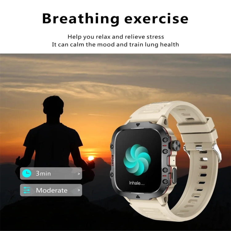 QX11 1.96 inch Color Screen Smart Watch Steel Strap Support Bluetooth Call(Silver) - Smart Watches by PMC TechLife | Online Shopping South Africa | PMC TechLife