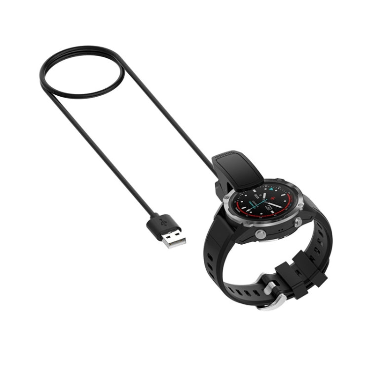 For Garmin Descent G2 / G1 Solar Smart Watch USB Charging Cable With Data Function(Black) - Charger by PMC TechLife | Online Shopping South Africa | PMC TechLife | Buy Now Pay Later Mobicred