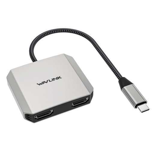 WAVLINK WL-UHP510Pro 4K/60Hz Video Converter USB-C Male to Dual HDMI Female Adapter - Converter by WAVLINK | Online Shopping South Africa | PMC Jewellery | Buy Now Pay Later Mobicred