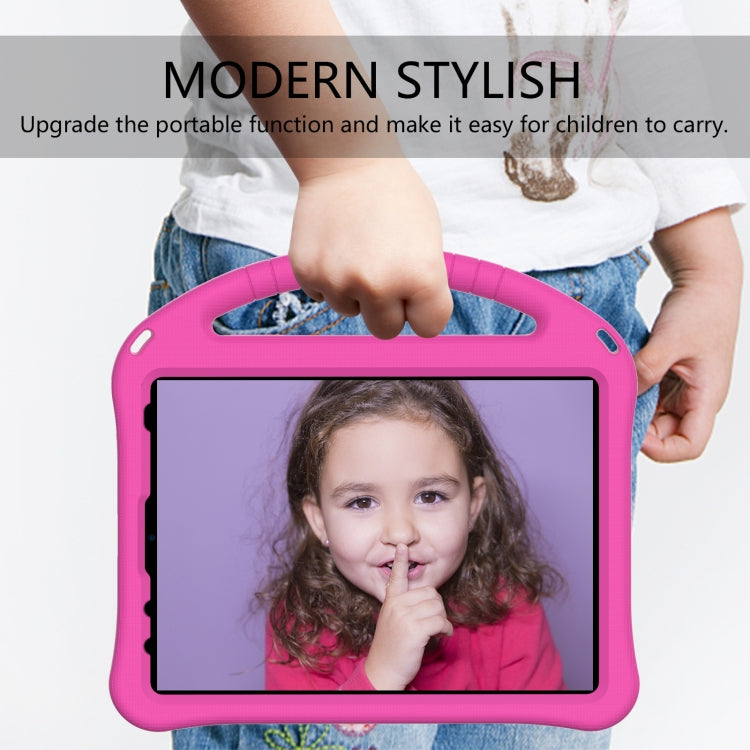 For iPad Pro 11 2024 EVA Shockproof Tablet Case with Holder(RoseRed) - iPad Pro 11 2024 Cases by PMC TechLife | Online Shopping South Africa | PMC TechLife | Buy Now Pay Later Mobicred