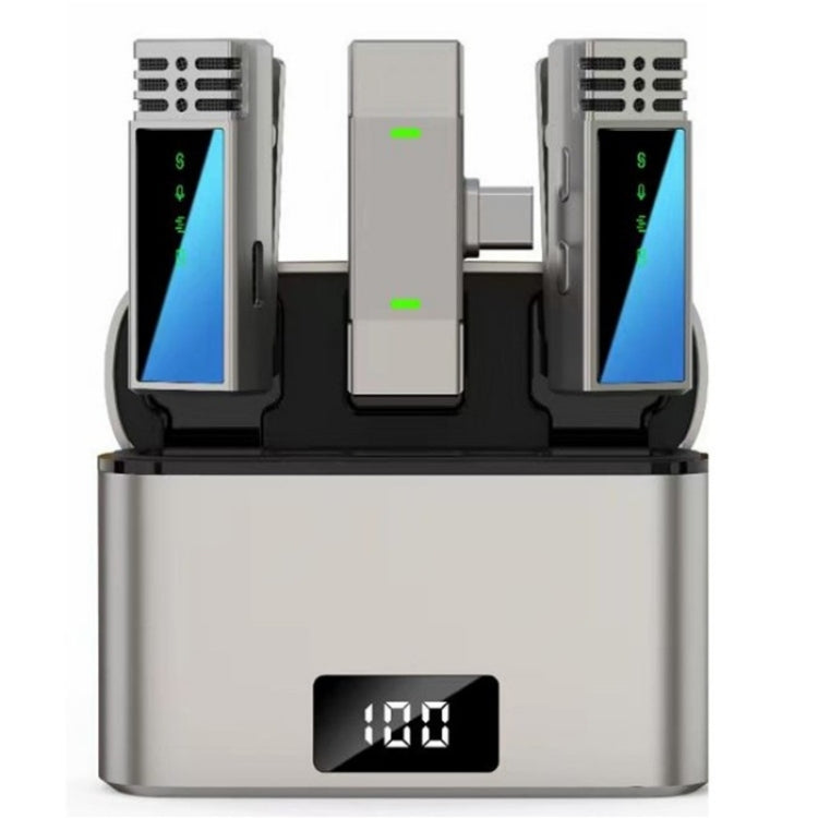 JMARY MW-15 USB-C / Type-C Port 2.4G Lavalier Wireless Microphone - Microphone by Jmary | Online Shopping South Africa | PMC TechLife | Buy Now Pay Later Mobicred