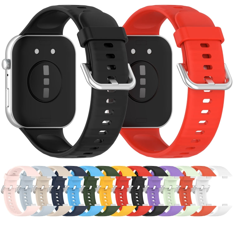 For Huawei Watch Fit3 Silicone Soft Watch Band + Clear Watch Protective Case Set(Orange) - free shipping - PMc TechLife - Order now!