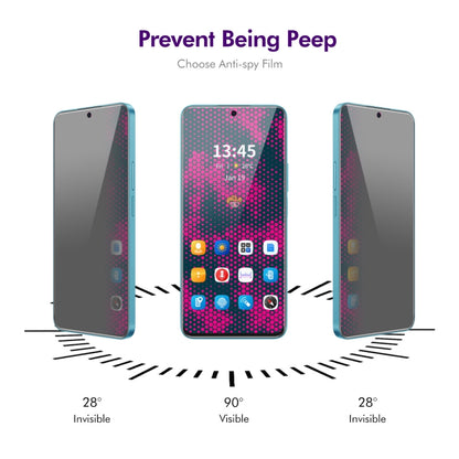 For OPPO Reno11 F / F25 Pro 2pcs ENKAY Hat-Prince 28 Degree Anti-peeping Privacy Tempered Glass Film - OPPO Tempered Glass by ENKAY | Online Shopping South Africa | PMC Jewellery | Buy Now Pay Later Mobicred