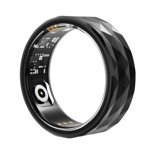 R12M SIZE 22 Smart Ring, Support Health Monitoring / Multiple Exercise Modes(Black) - Smart Rings / Smart Telephones by PMC Jewellery | Online Shopping South Africa | PMC Jewellery | Buy Now Pay Later Mobicred