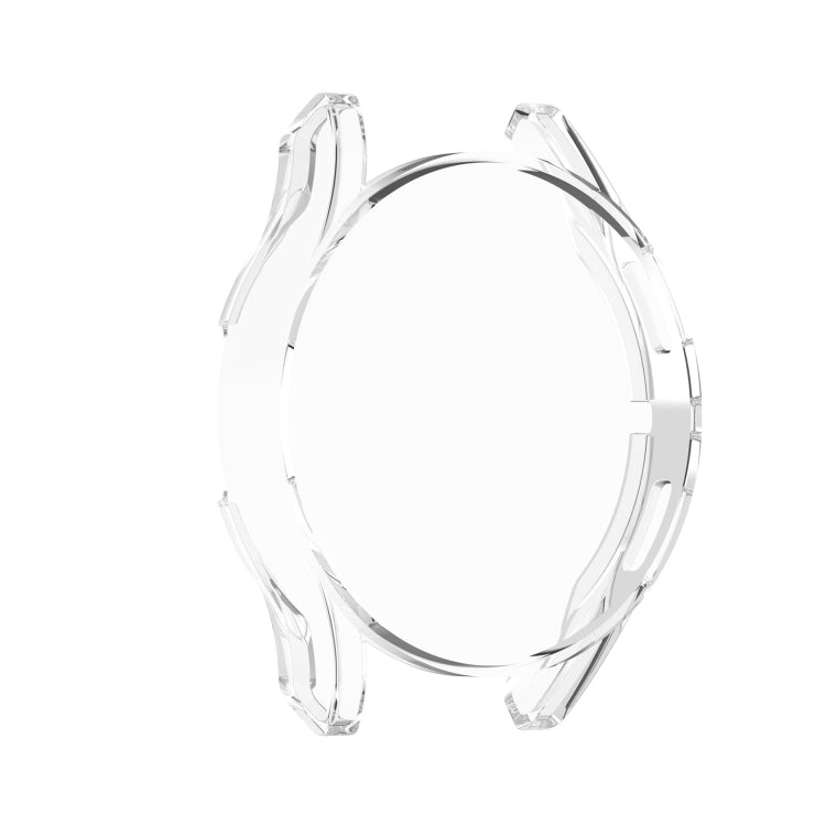 For Samsung Galaxy Watch FE 40mm Full Coverage TPU Electroplated Watch Protective Case(Transparent) - Watch Cases by PMC TechLife | Online Shopping South Africa | PMC TechLife | Buy Now Pay Later Mobicred