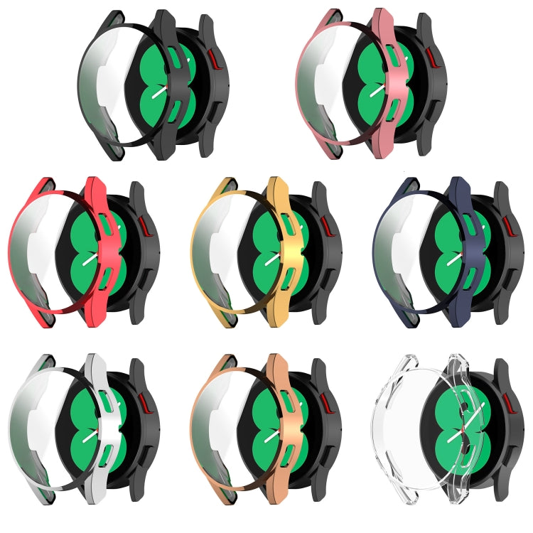 For Samsung Galaxy Watch FE 40mm Full Coverage TPU Electroplated Watch Protective Case(Rose Gold) - Watch Cases by PMC TechLife | Online Shopping South Africa | PMC TechLife | Buy Now Pay Later Mobicred