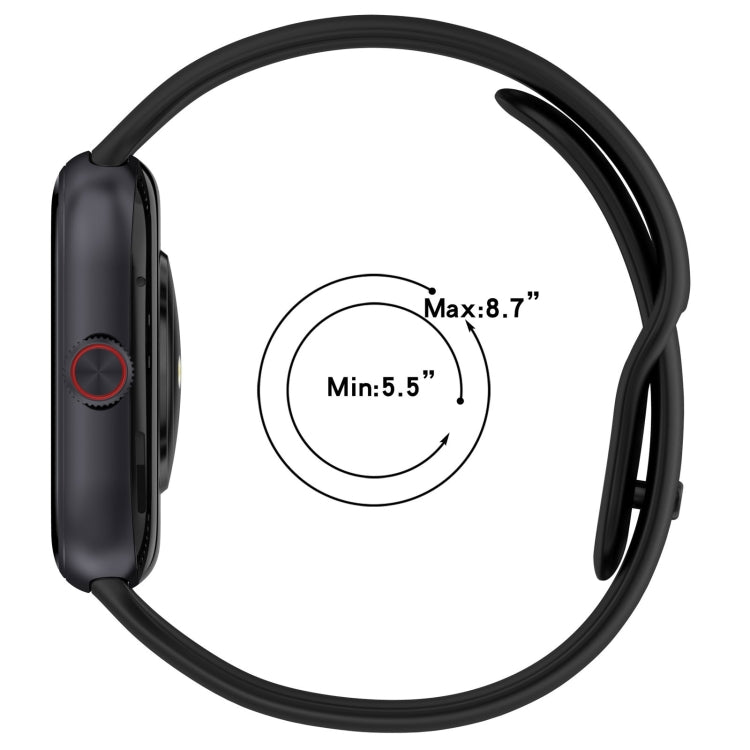 For vivo Watch GT Silicone Watch Band(Dark Gray) - free shipping - PMc TechLife - Order now!