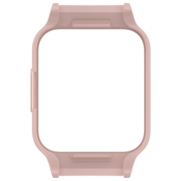 For Redmi Watch 3 Half Pack PC Watch Protective Case(Pink) - Watch Cases by PMC TechLife | Online Shopping South Africa | PMC TechLife | Buy Now Pay Later Mobicred