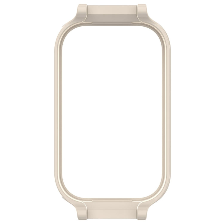 For Redmi Band 2 Half Pack PC Watch Protective Case(Creamy White) - Watch Cases by PMC TechLife | Online Shopping South Africa | PMC TechLife | Buy Now Pay Later Mobicred