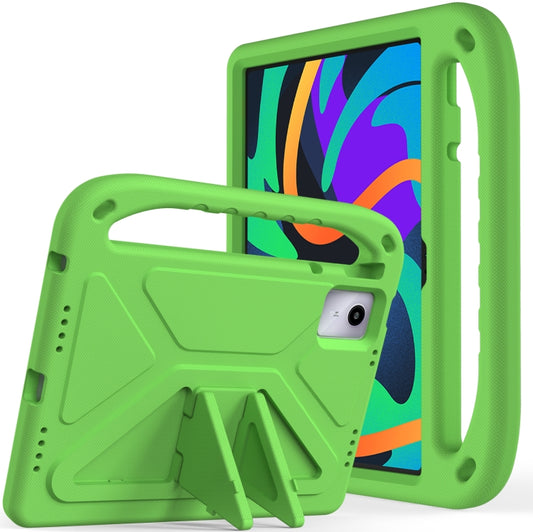 For iPad Pro 13 2024 Handle EVA Shockproof Tablet Case with Holder(Green) - iPad Pro 13 2024 Cases by PMC Jewellery | Online Shopping South Africa | PMC Jewellery | Buy Now Pay Later Mobicred