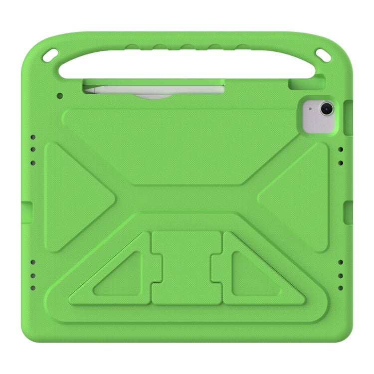 For iPad Air 13 2025 / 2024 Handle EVA Shockproof Tablet Case with Holder(Green) - free shipping - PMC TechLife - Order now!