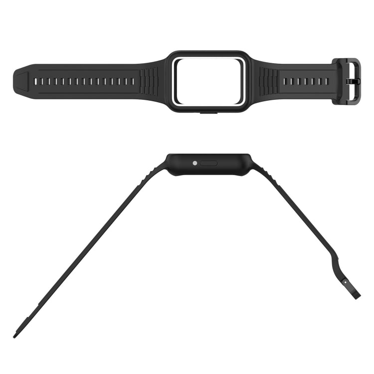 For Samsung Galaxy Fit3 Two Color Frame Integrated Silicone Watch Band(Dream White) - free shipping - PMc TechLife - Order now!