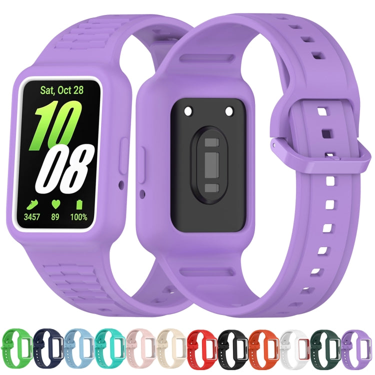 For  Huawei Band 9 NFC Two Color Frame Integrated Silicone Watch Band(Red) - free shipping - PMc TechLife - Order now!