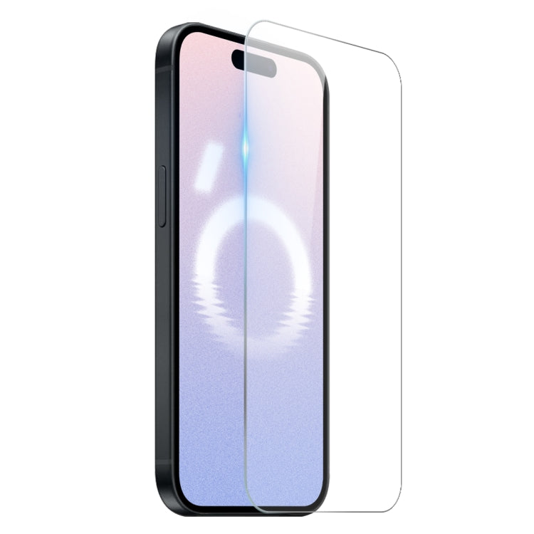For iPhone 16 Plus NORTHJO 2 in 1 TPU Phone Case Screen Protector Tempered Glass Film(Clear) - iPhone 16 Plus Cases by NORTHJO | Online Shopping South Africa | PMC TechLife | Buy Now Pay Later Mobicred