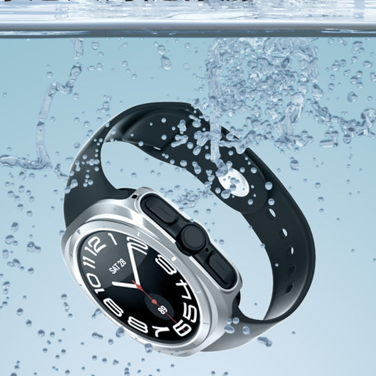 For Samsung Galaxy Watch Ultra 47mm Hollowed PC Watch Protective Case(Red) - Watch Cases by PMC TechLife | Online Shopping South Africa | PMC TechLife | Buy Now Pay Later Mobicred