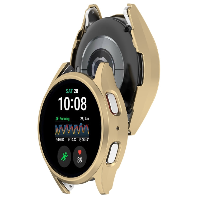 For Sansung Galaxy Watch 7 40mm Half Pack Hollow PC Watch Protective Case(Champaign Gold) - free shipping - PMC TechLife - Order now!