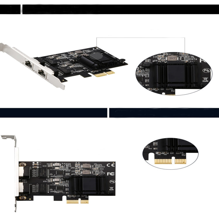Dual-port 2.5G Gigabit Network Adapter Desktop 8125BG Chip Ethernet Server Network Adapter ESXi Diskless PXE - USB Network Adapter by PMC Jewellery | Online Shopping South Africa | PMC Jewellery | Buy Now Pay Later Mobicred